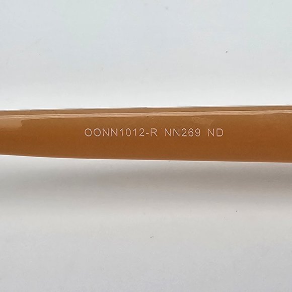 *SOLD* Nanette Lepore NN269 Nude Frame Blue Peach Fade Lens Sunglasses w Case - Picture 8 of 16